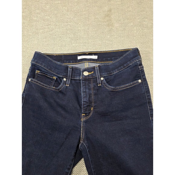 Levi Strauss Co 312‎ Shaping Slim Dark Wash Jeans Women Size 27 W27 L28 - Picture 3 of 7
